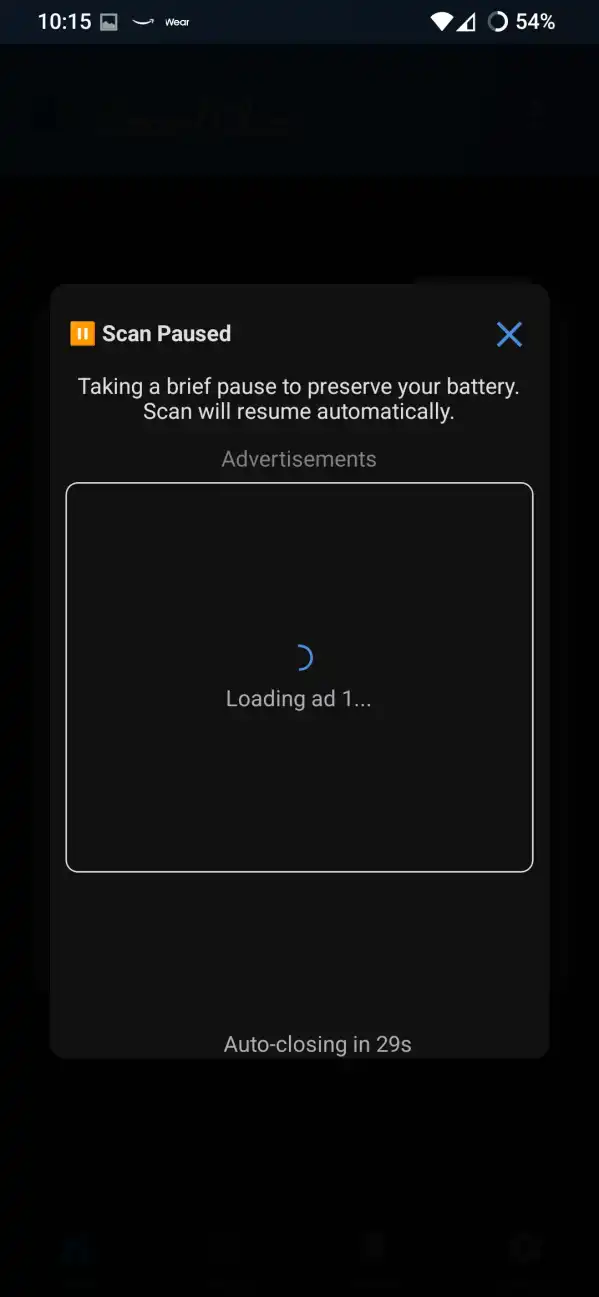 SmartCleno Scanning Flow